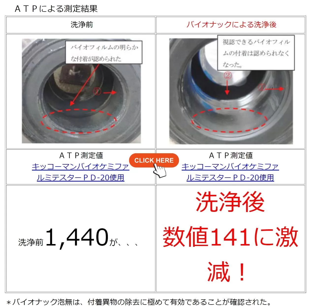 BIONAC ビフォーアフター 3