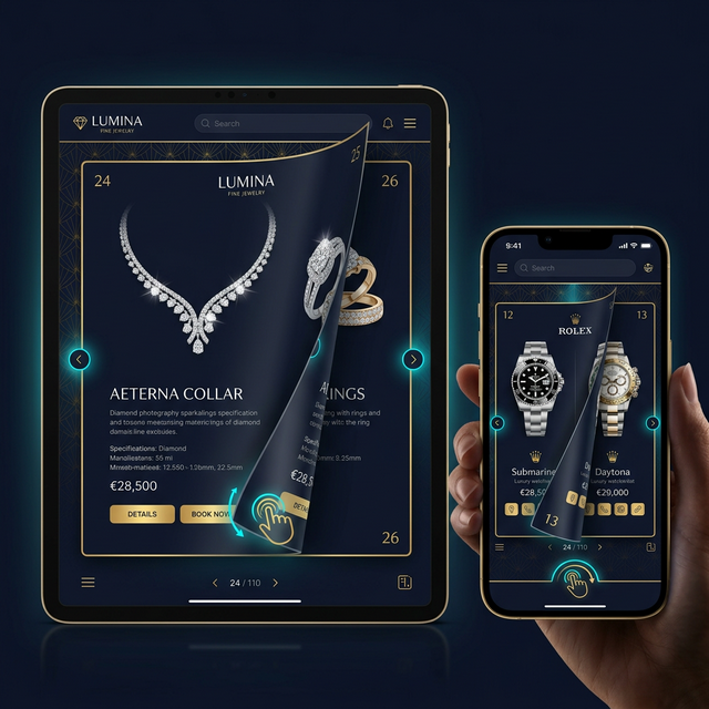 インタラクティブなページめくり体験