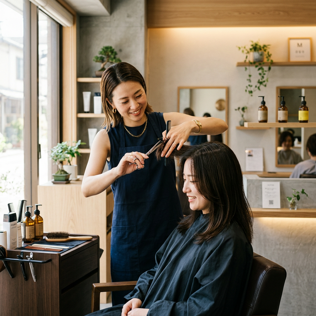 カット + 頭皮ケア